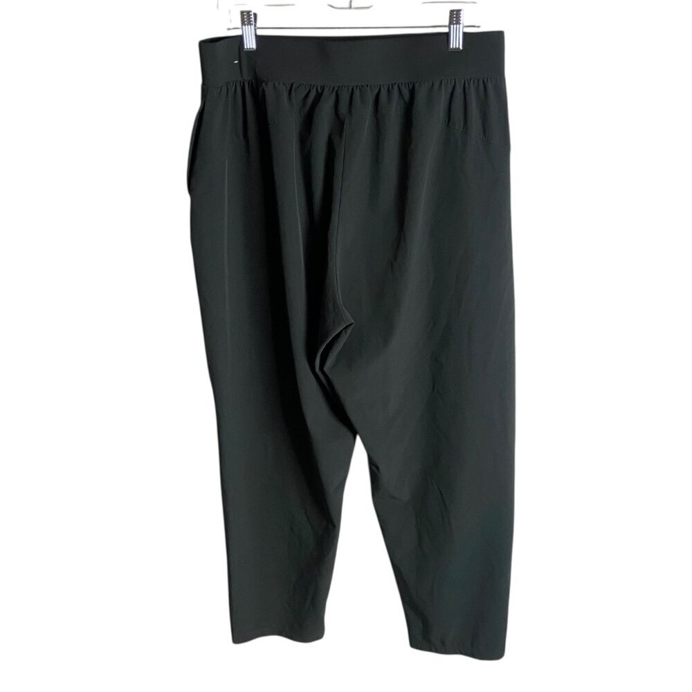 Nike Women's Xl Dri Fit Flex bliss Victory Cropped Training Pants Dark Grey Gym - Picture 7 of 9